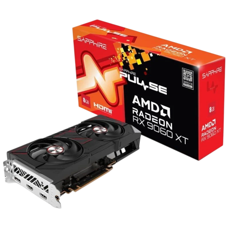 Sapphire Pulse AMD Radeon RX 9060 XT Gaming OC 8GB GDDR6