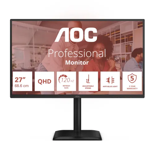 AOC E4 Q27E4U pantalla para PC 68,6 cm (27") 2560 x 1440 Q27E4U