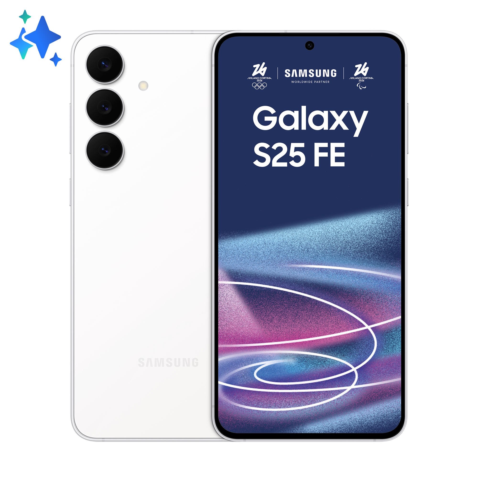 Samsung Galaxy S25 FE SM-S731B/DS 17 cm (6.7") SIM SM-S731BZWIEUE
