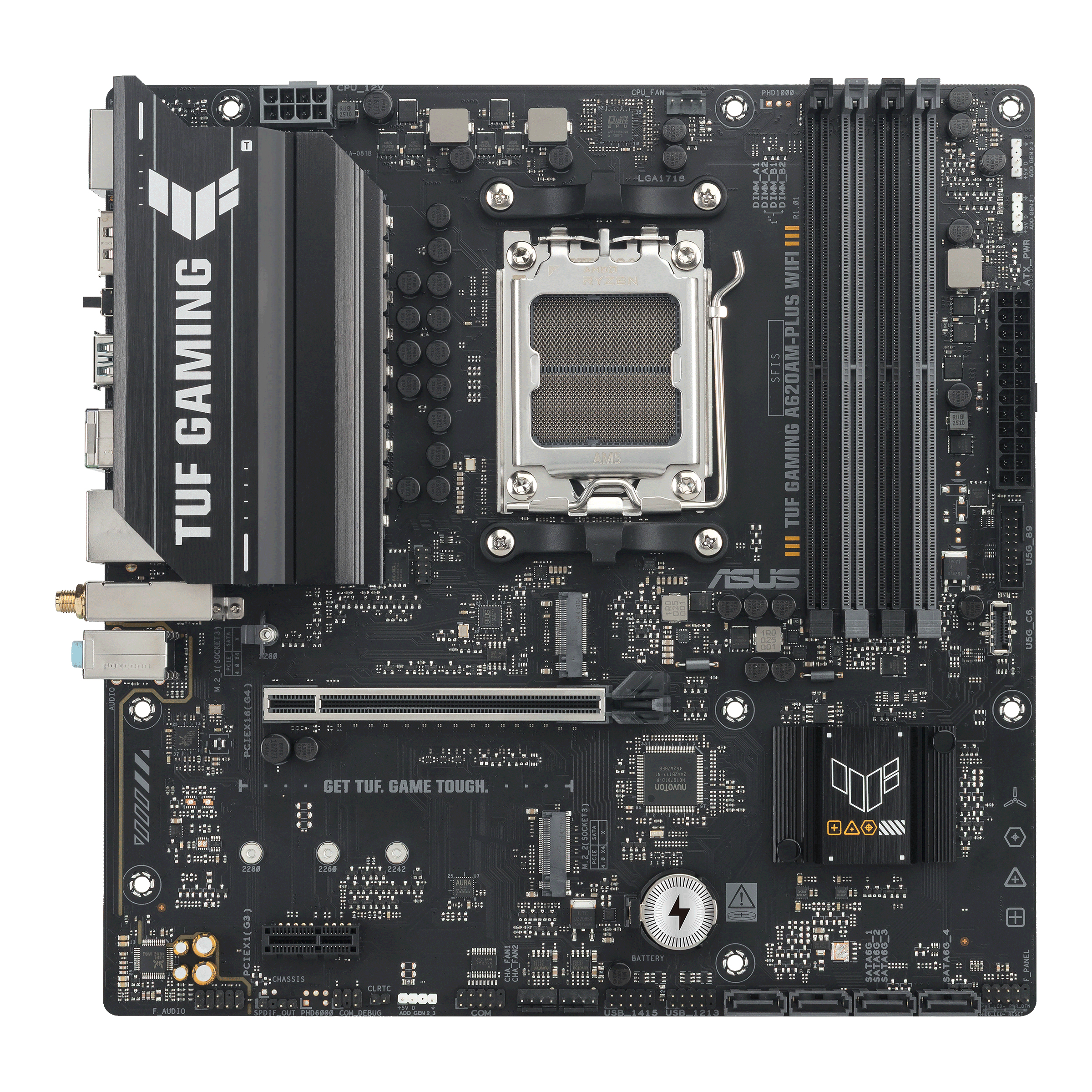 ASUS TUF GAMING A620AM-PLUS WIFI AMD A620A Zócalo AM5 90MB1MZ0-M0EAY0