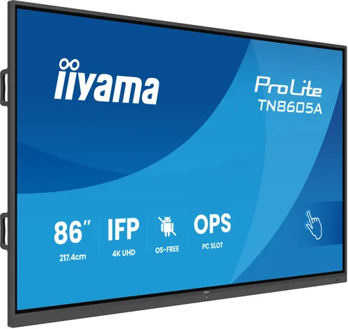 iiyama TN8605A-B1AG Pantalla Interactiva 86" IPS 4K IR 40 TN8605A-B1AG