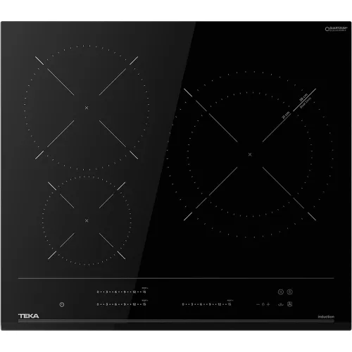 Teka - Placa de inducción Teka con 3 zonas de cocción IZC 63015 MSM BK.