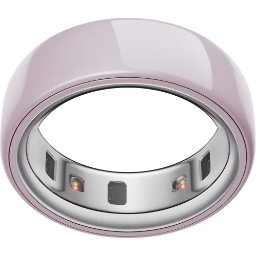 Oura - Anillo inteligente Oura Ring Gen4 Ceramic Rosa.