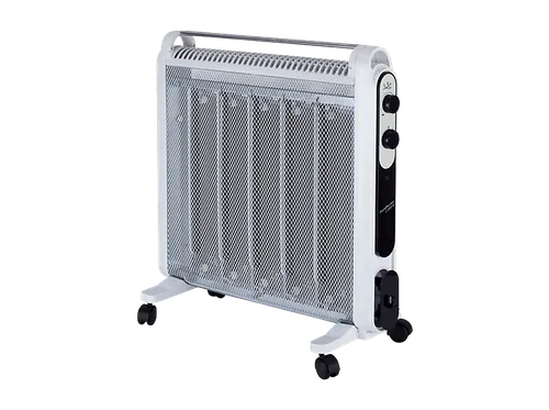 Radiador - Jata RD227B, 5 elementos, 2000 W, 2 potencias, Termostato, Blanco
