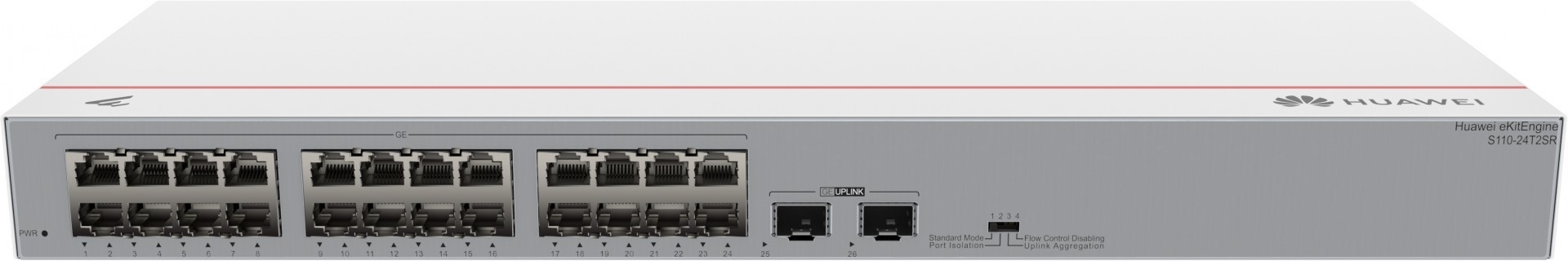 Huawei Switch S110-24T2SR (24*GE ports, 2*GE SFP ports, AC 98012196