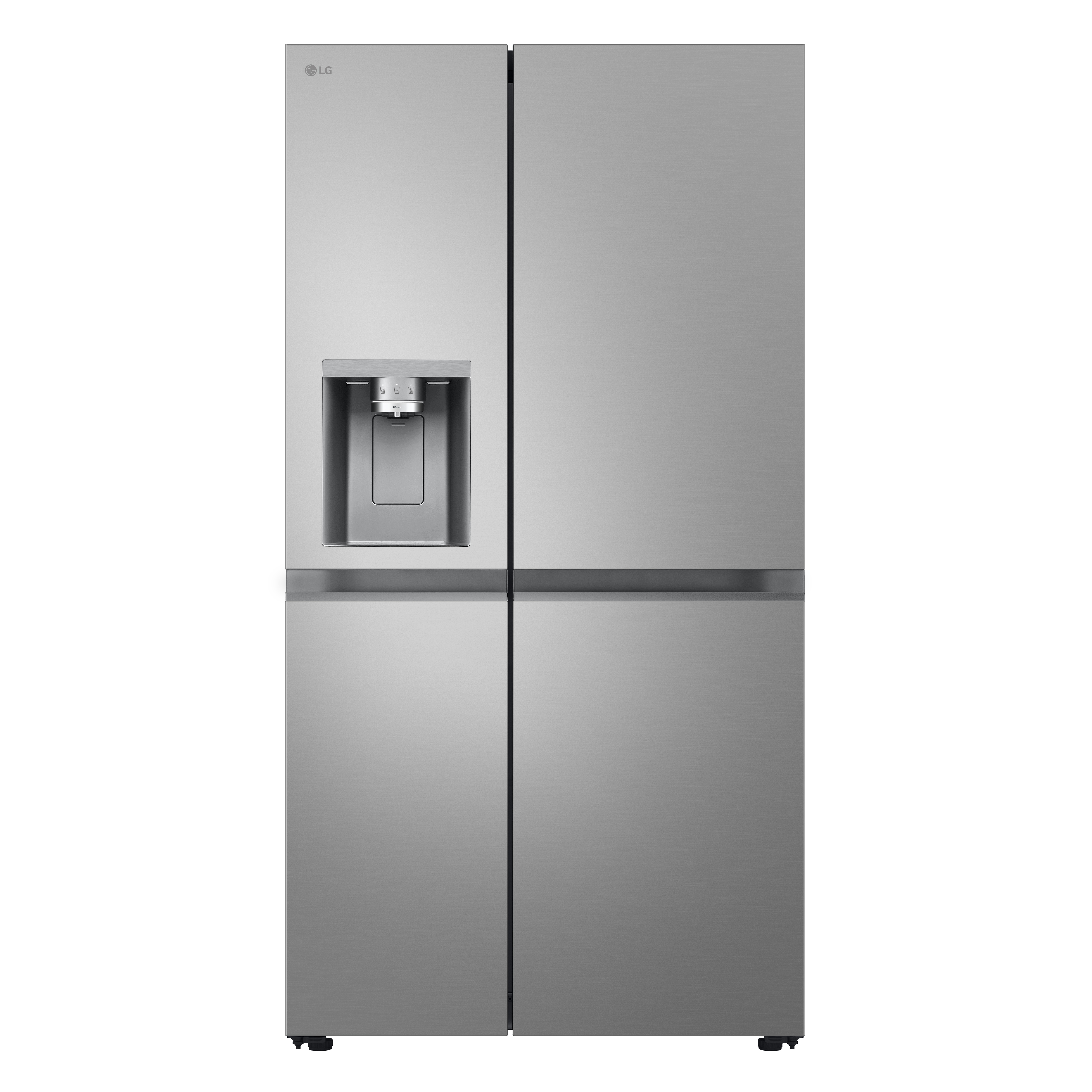 Frigorífico americano - LG GSLE81PYBC, No Frost, 179 cm, 628 l, DoorCooling+™, SpacePlus™, Inox antihuellas