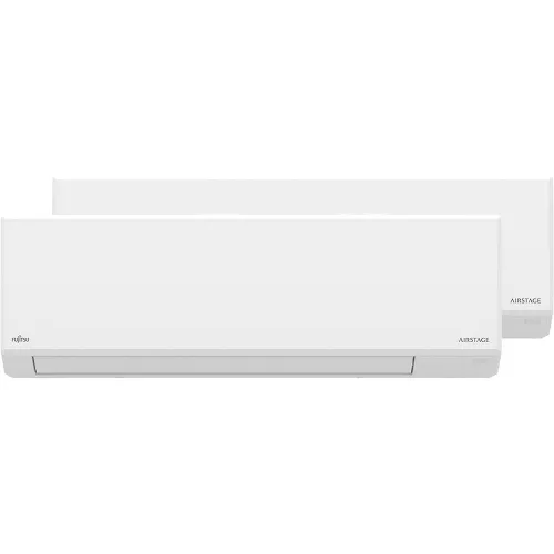 Fujitsu - Aire acondicionado Multisplit 2x1 Fujitsu Inverter con 2.150 frig-h + 2.150 frig-h - ASY25U2MI-KL UE40.