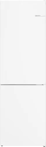 Bosch Serie 4 Frigorífico combinado de libre instalación 186 x 60 cm Blanco, Total NoFrost KGN362WCF