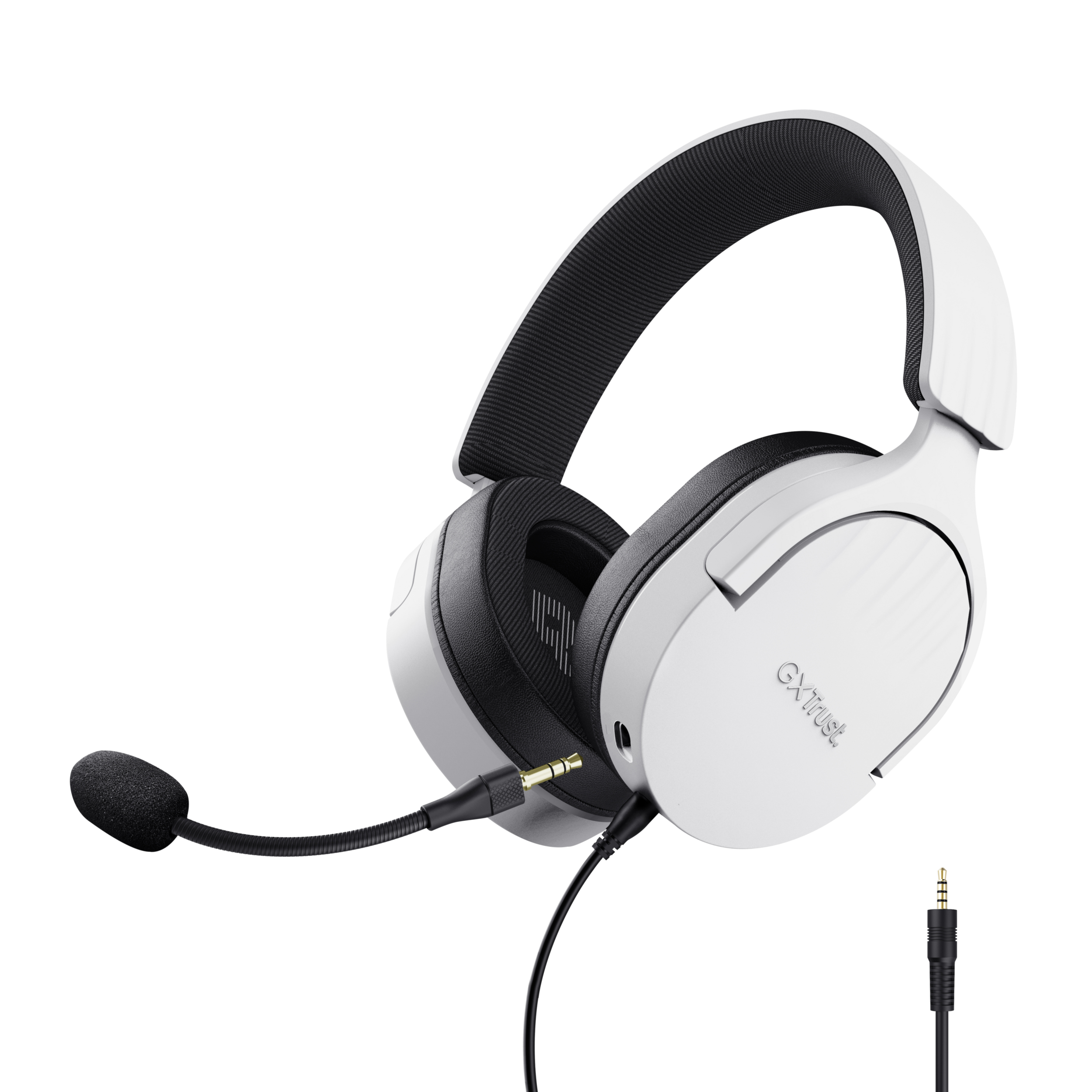 Trust GXT 489W Fayzo 3.5mm Blanco
