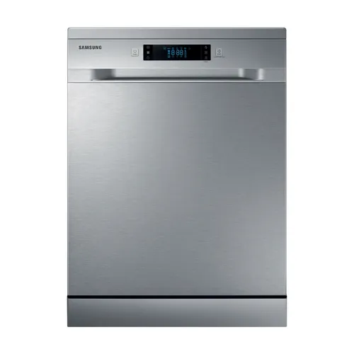 Lavavajillas - Samsung DW60M6050FS, 14 servicios, 7 programas, 59.8 cm, Función Higiene, Configuración Flexible, Inox