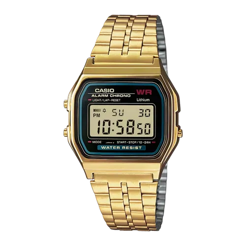 Casio Vintage A159WGEA-1EF Cronómetro, Alarma, Calendario Batería 7 Años