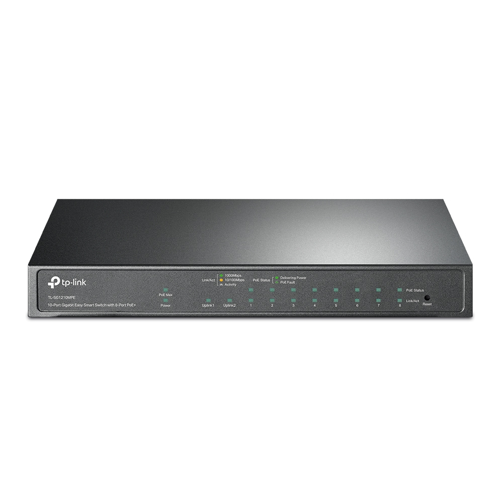 TP-Link TL-SG1210MPE switch Gestionado L2 Gigabit TL-SG1210MPE