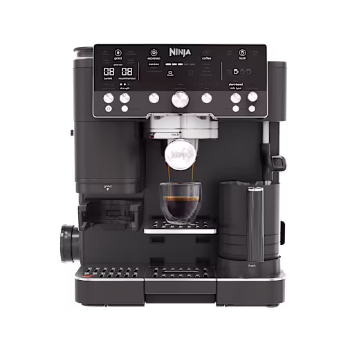 Cafetera expresso Ninja Luxe Café Premier, 3 funciones en Negro | ES601EUBK | de SharkNinja