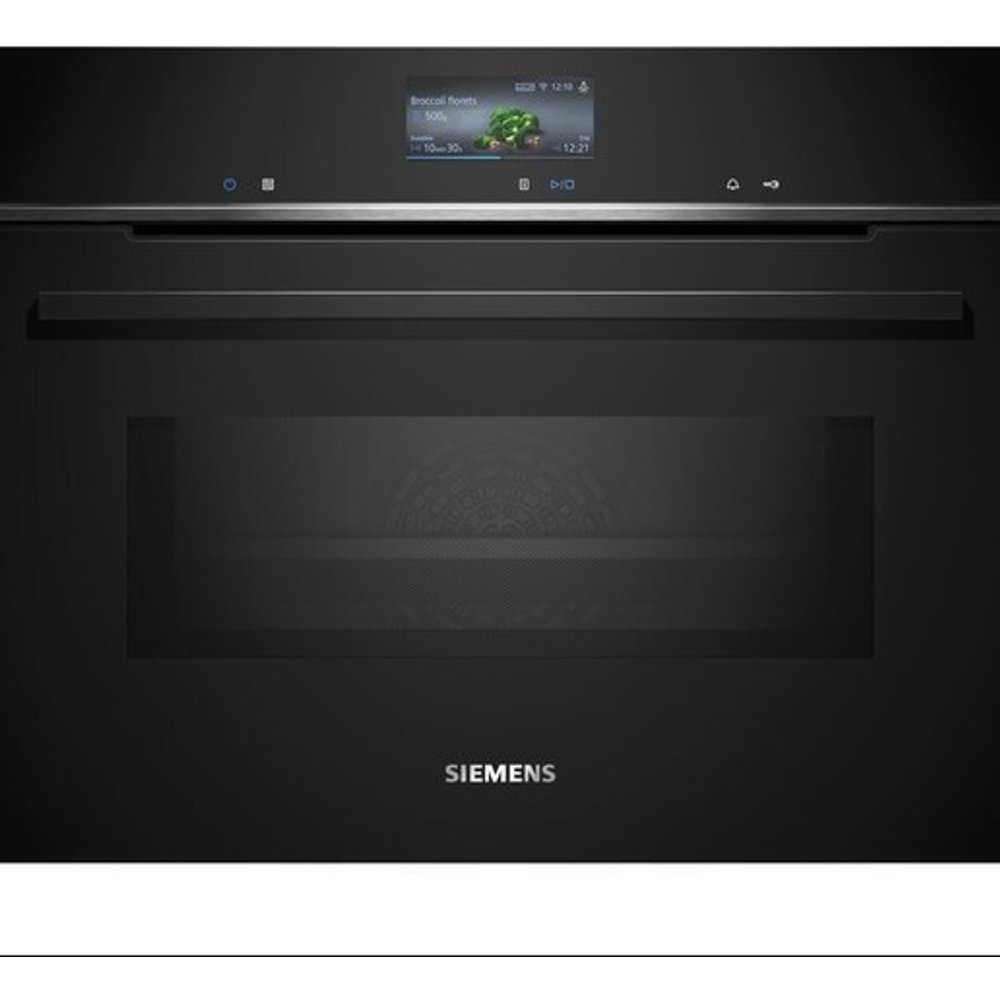Siemens - Horno compacto Siemens con función microondas - CM776GKB1.