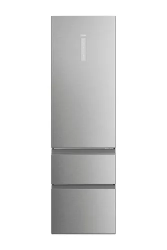 Frigorífico combi - Haier Series 7 Pro HTW7620ANMG, No Frost, 205 cm, 414 l, Clase A, Daylight, Inox