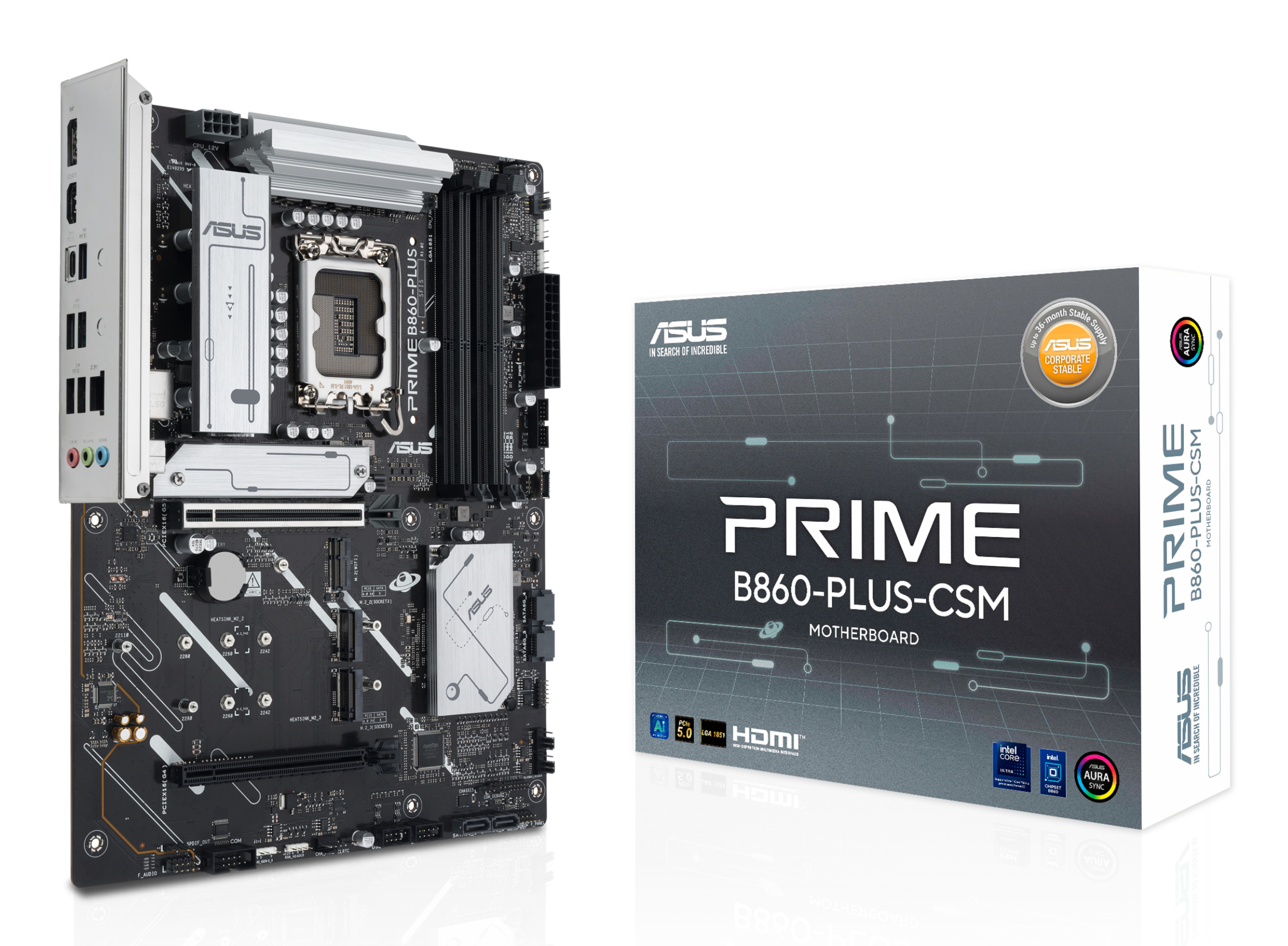 ASUS PRIME B860-PLUS-CSM Intel B860 LGA 1851 (Socket 90MB1KA0-M0EAYC