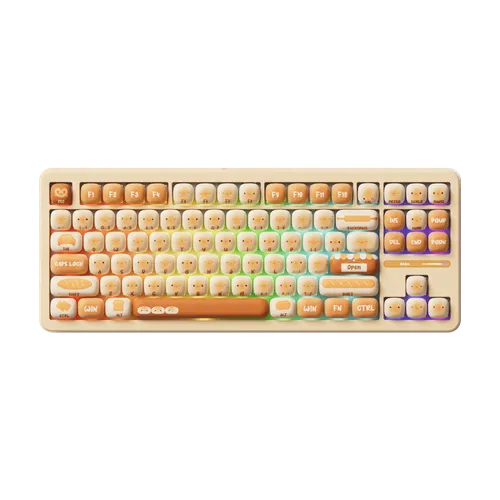 Bun Wonderland TAC87 Mechanical Keyboard