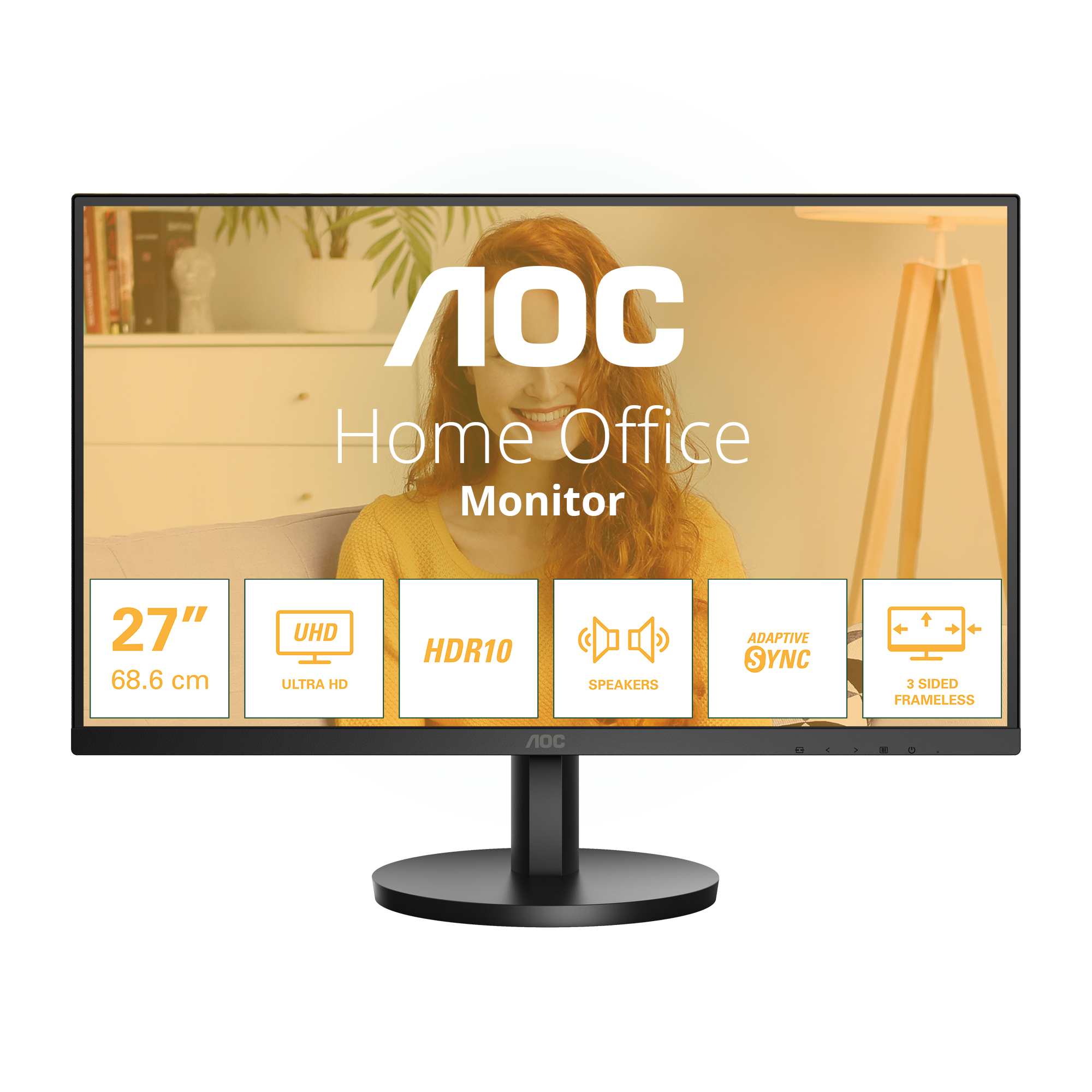 AOC B3 U27B3A pantalla para PC 68,6 cm (27") 3840 x 2160 U27B3A