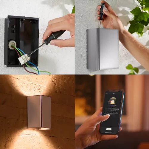 Philips Hue White & Color Ambiance Aplique Mural Para Exteriores Resonate: imagen 3