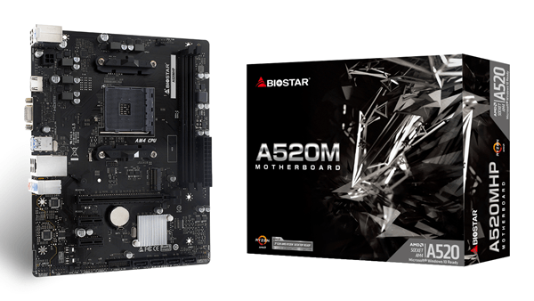 BIOSTAR AMD A520MHP Socket AM4