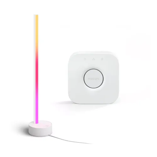 Philips Hue Pack: Lampara De Mesa Signe Gradient + Bridge