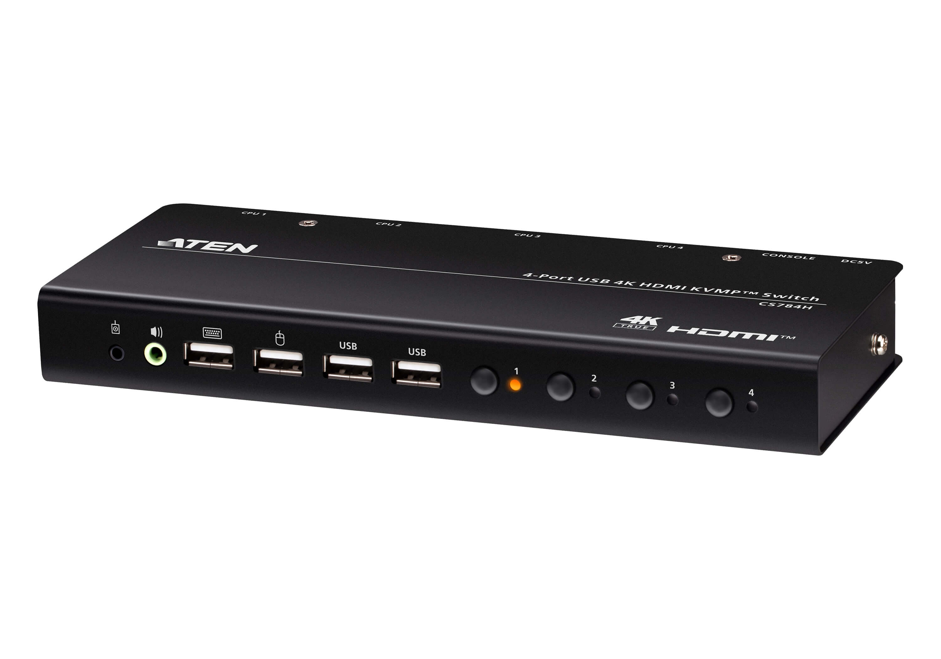 Aten CS784H-AT-G 4-Port USB 4K HDMI KVMP™ Conmutador CS784H-AT-G