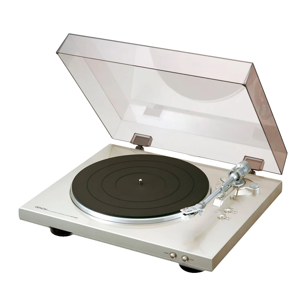 Giradiscos Denon 20-20000Hz PHONO Plata DP-300F