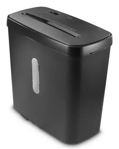 Destructora de papel - Hama Safe X50, Corte en Cruz, 11L, 2500 mm/min, 5 Hojas, Negro