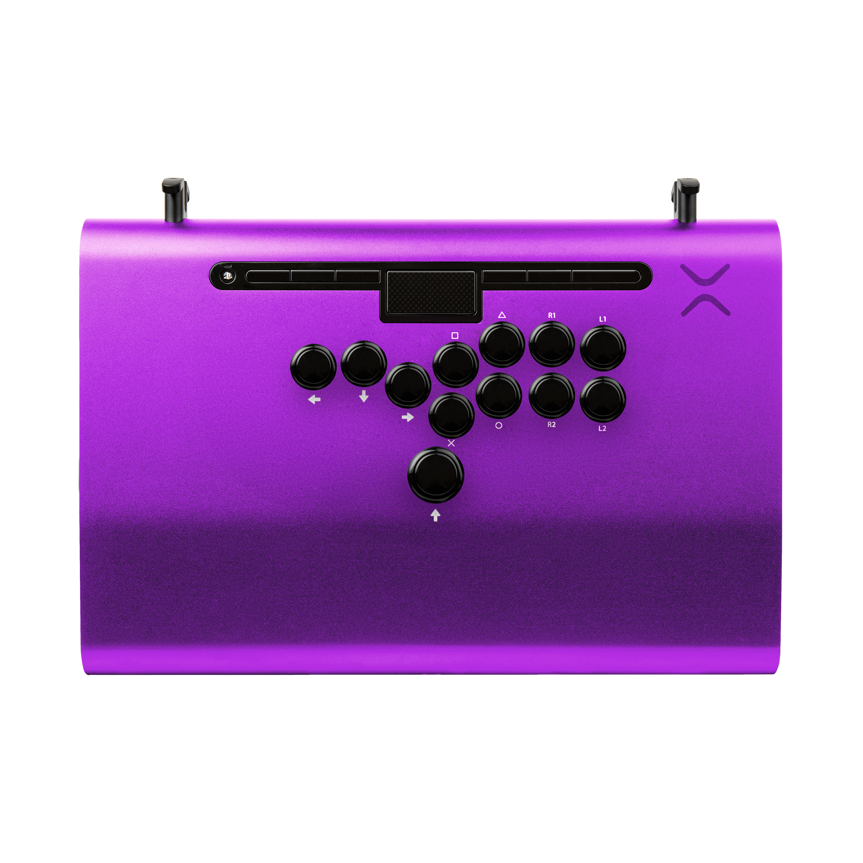 Mando - PDP Pro FS-12, Panel de mandos tipo máquina recreativa, Aluminio, Para PC, PlayStation 4 y 5, Púrpura