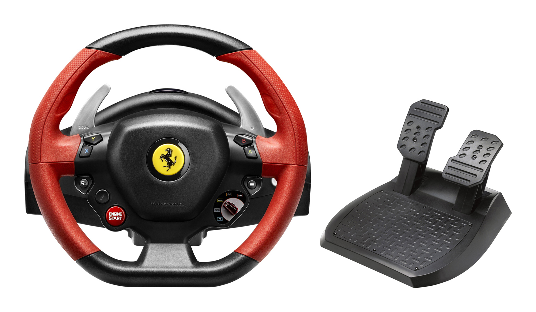 VOLANTE + PEDALES THRUSTMASTER FERRARI 458 SPIDER XONE