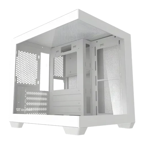 Caja PC Darkflash C275P Cristal Templado 270° Mini Tower M-ATX/ITX Blanco
