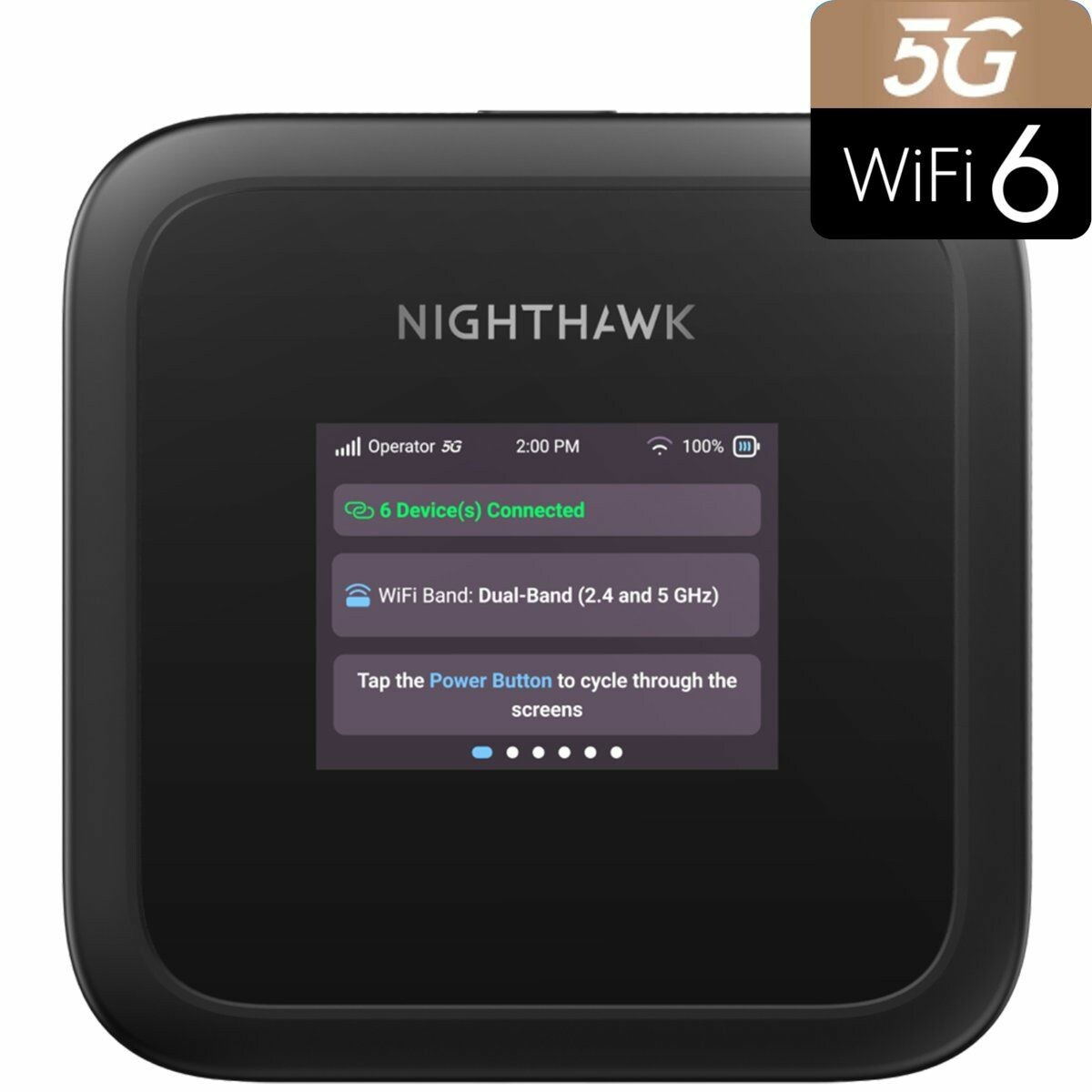 Netgear Nighthawk M3 Mobile Router Hot Spot 5G 2.5 Gb/s MH3150-100EUS