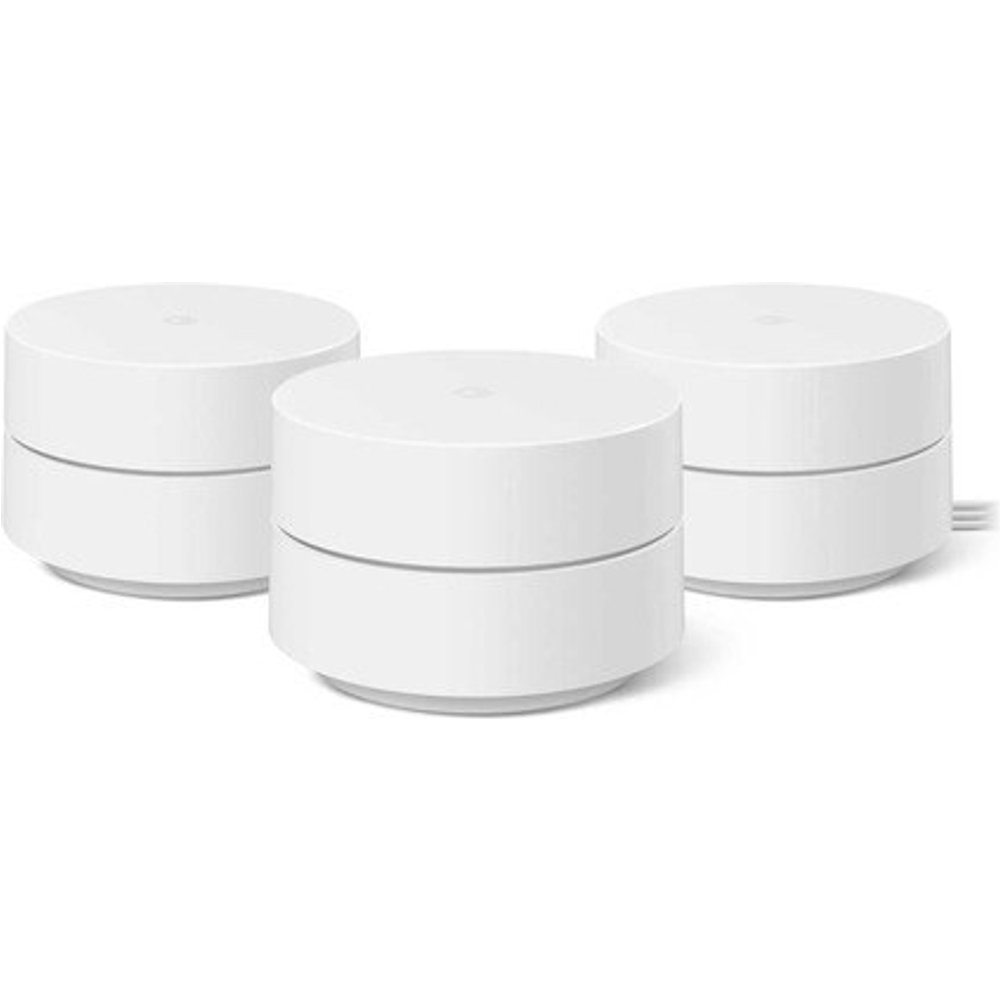 Google - Google Wifi Mesh router o punto de acceso (3 unidades).
