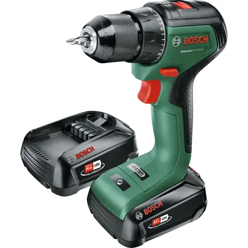 Bosch - Atornillador a Batería Universal Drill 18 V - 2 Baterías Power for All.