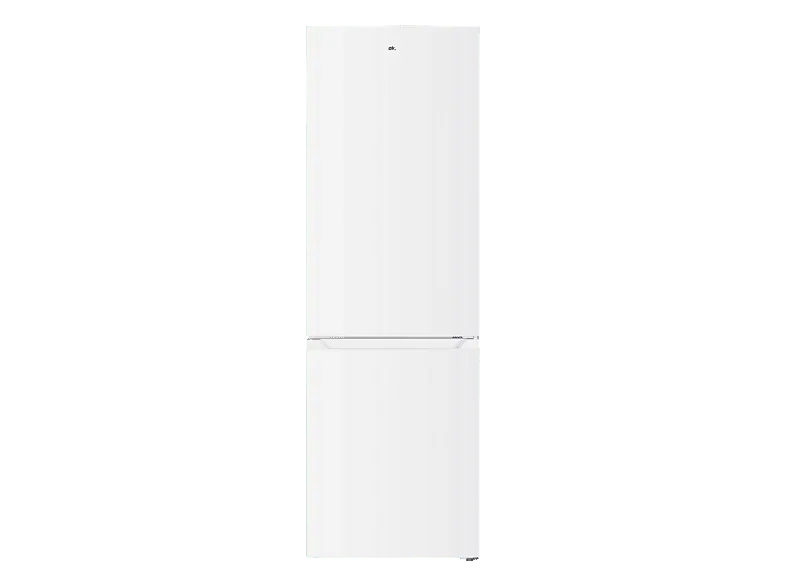 Frigorífico combi - ok. OFK 611-1 E NF W, No Frost, 186 cm Altura, 293l, Libre Instalación, 4 Estrellas, Blanco