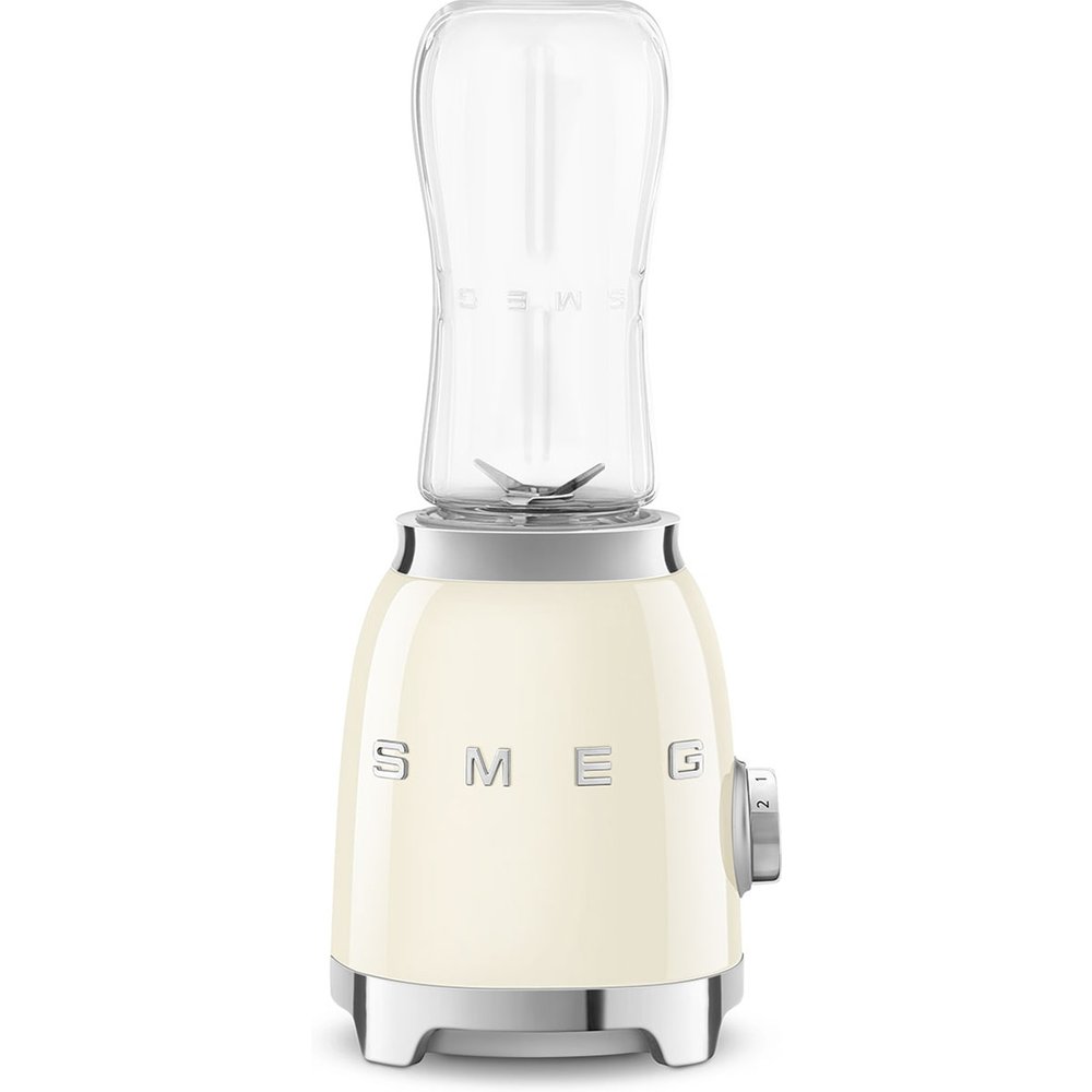 Smeg - Batidora Personal Smeg PBF00CREU con botella portátil y motor de 300 W.