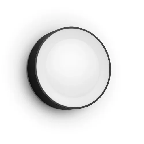 Philips Hue White & Color Ambiance Aplique Mural Para Exteriores Daylo Negro: imagen 2