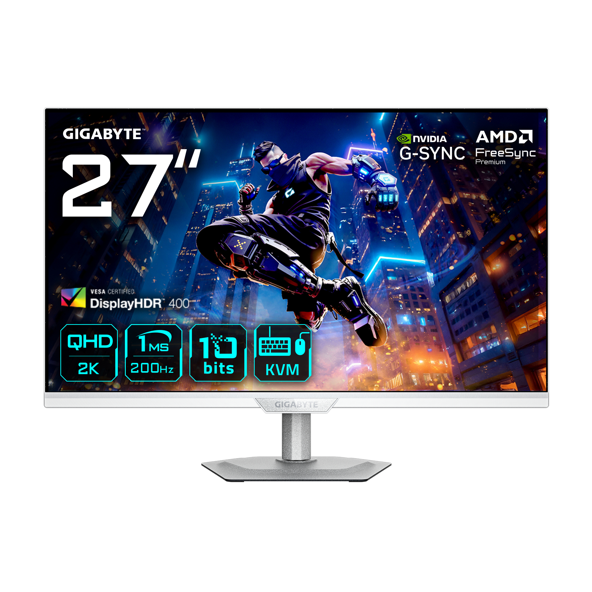 Gigabyte M27Q2 QD ICE 27" QHD IPS 200Hz 1ms HDR FreeSync/G-Sync