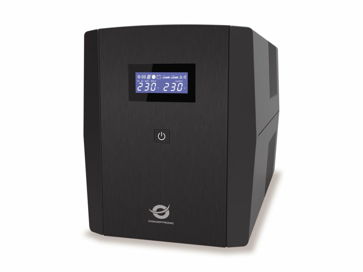 SAI CONCEPTRONIC 1500VA / 900W OFFLINE 2xShucko, 3xIEC HID USB, AVR