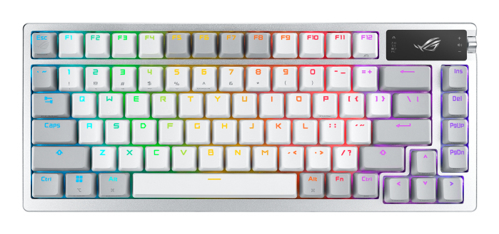 TECLADO ASUS ROG AZOTH (BLANCO)