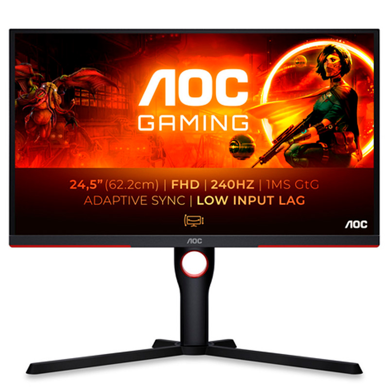 AOC G3 25G3ZM/BK pantalla para PC 62,2 cm (24.5") 1920 x 25G3ZM/BK