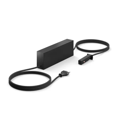 Philips Hue Fuente De Alimentación De Un Punto 100 W De Pared Perifo Con Enchufe Negro