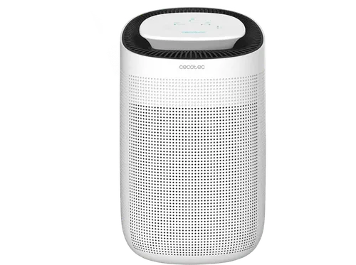 Deshumidificador - Cecotec BigDry 2500 Pure Light Expert, 750 ml/día, Depósito 1 L, Filtro de alta eficiencia, 2 velocidades, Hasta 25 m², Blanco