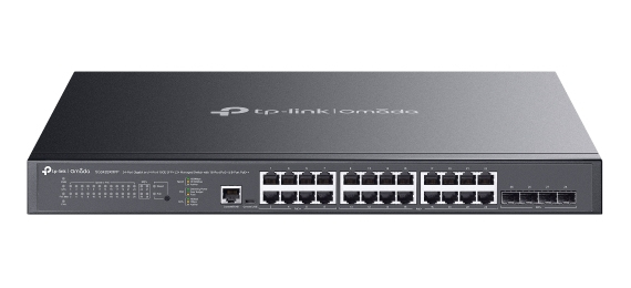 TP-Link SG3428XMPP Switch Managed 24xG PoE+/PoE++ 4xSFP+ SG3428XMPP