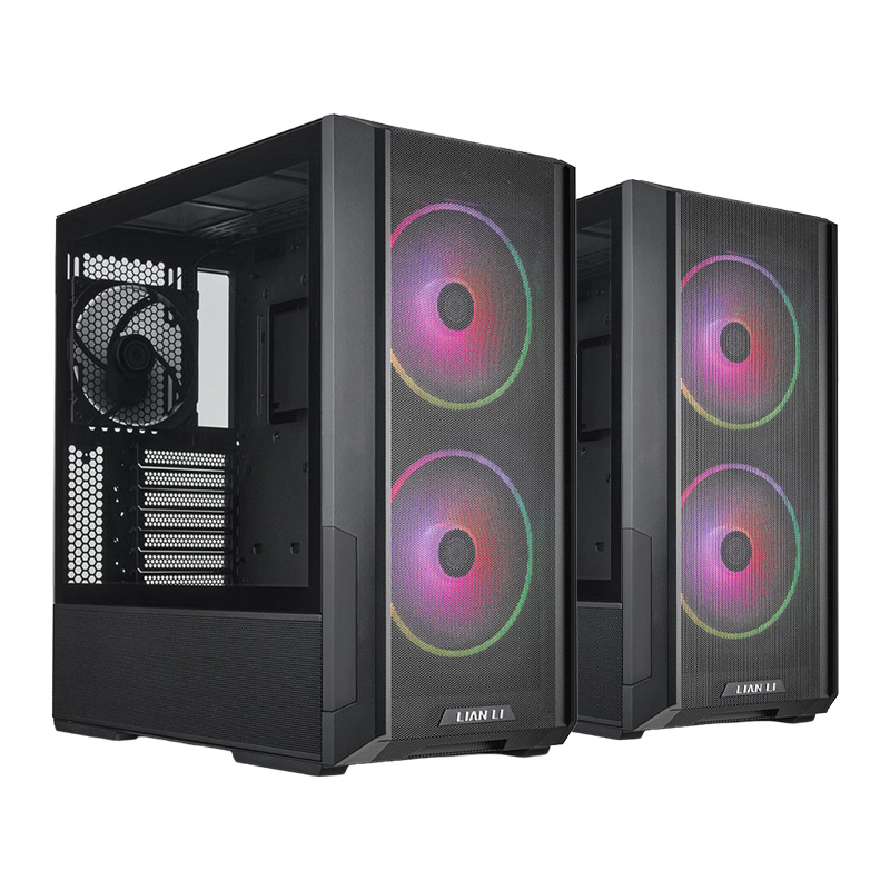 Lian Li Lancool 216 Mesh RGB Negro Duo Pack