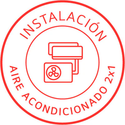 Instalación de Aire Acondicionado LG 2x1 (18-24 BTU) - Instalación de Aire Acondicionado 2x1 | LG ES