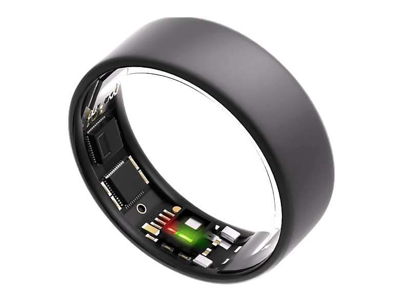 Anillo inteligente - Ultrahuman Ring Air, 24 mAh, Talla 9 (19.06 mm), Hasta 6 días de Autonomía, Resistente al Agua hasta 100m, Matt Grey