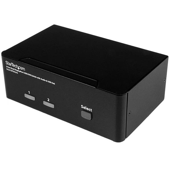 Switch Conmutador KVM de 2 Puertos DisplayPort 4K 60Hz