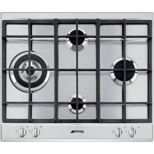 Smeg - Placa gas Smeg 4 quemadores - SLR64SGH.