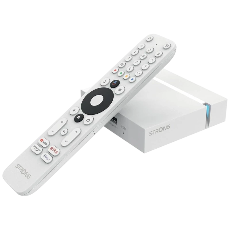 Smart TV - Strong LEAP-S3+V2, 16GB, 4K UHD, Dolby Vision y Atmos, Blanco